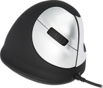 R-Go Tools ERGONOMIC MOUSE MEDIUM, HAND165-185MM RIGHT-HANDED WIRED