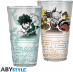 Abysse My Hero Academia: Izuku & Bakugo 400ml Large Glass (ABYVER152)