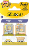 Funko Bitty Pop! 2-pack: Minions - Pajama Bob & Tourist Dave Vinyl Figures