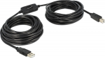 DELOCK USB Kabel A -> B St/St 11.00m active sw
