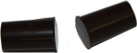 Sentek CH03CB recessed magnetic contact for wooden doors, pruun