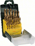 BOS Bosch drill DRILL SET  DO METAL HSS-TIN 1-13MM 25 SZT
