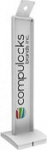 Compulocks VESA BRANDABLE FLOOR STAND -, WHITE