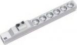 Bachmann power strip (Rack - mountable) - Eingabe, Eingang CEE 7/4 - output terminals: 6 (CEE 7/4)