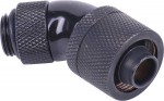 Alphacool HF Anschluss 45 Grad G1/4 Zoll AG auf 16/10mm - drehbar, schwarz