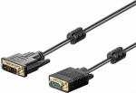 Cable Akyga DVI-I - D-Sub (VGA) 1.8m czarny (AK-AV-03)