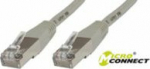 MicroConnect F/UTP CAT6 1m Grey PVC, Outer Shield : Foil screening