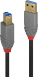 Lindy 1M Usb 3.2 Type A To B Cable, Anthra Line