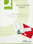 Q-Connect Universal labels Q-CONNECT, 105x37mm, rectangular, White 100 ark