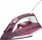 Clatronic DB 3705 - Steam iron - Ceramic soleplate - Rose - 0.38 l - removable - 2600 W