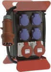 Bachmann Stromverteilungseinheit - Wechselstrom 400 V - output terminals: 6 (6 x Spannung)