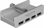 Delock Externer USB 3.0 4 Port Hub with locking screw