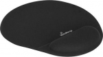 MediaRange Mouse pad ergonomic with wrist rest black
