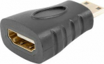 Adapter AV Lanberg HDMI Mini - HDMI czarny (AD-0037-BK)