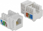 Delock Keystone Module RJ12 F > LSA Cat.3 UTP white