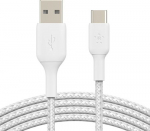 BELKIN USB-C/USB-A CABLE, 15CM WHITE