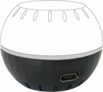 Shelly Adapter USB do Shelly H&T czarny