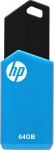 HP v150w, 64 GB, USB Typ-A, 2.0, Dia, Schwarz, Blau