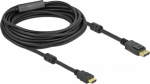 DELOCK DisplayPort 1.2 > HDMI Kabel 4K 60Hz 10.0m aktiv