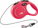 TRIXIE Flexi New Classic Automatic leash Linka XS 3m Red