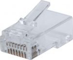 Intellinet 791090 Wtyk RJ45 Cat6 UTP 100 szt - Intellinet 791090 Wtyk RJ45 Cat6 UTP, through, for wire and rope, 100 szt