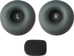GEQUDIO Set Replacement ear pads (2Stk) and microphone (1Stk)