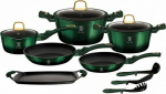 Berlinger Haus Set pots METALLIC EMERALD LINE BH-6066