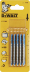 Dewalt Hacksaw blades for metal type T HSS 76x50mm 5szt. (DT2162-QZ)