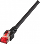 EFB Elektronik EFB RJ45 Patchkabel S/FTP, Cat.6, LSZH, 2m, schwarz