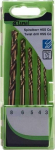 Drill Luna 5-elemental cobalt drill bit set