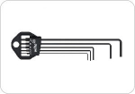 WIHA HEXAGONAL SCREWDRIVERSET 0.71-2mm
