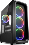 Sharkoon Geh&auml;use TK5M RGB ATX 1xAcryl schwarz