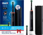 Braun Oral-B Pro 3 3500, adult, Rotating toothbrush, Daily care, Sensibel, Whitening, Schwarz, 2 min, 4 x 30 sec, Schwarz