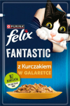 PUI FELIX Fantastic with chicken in jelly - wet cat food - 85g