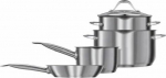 Smile MGK-20 Set of pots with a frying pan
