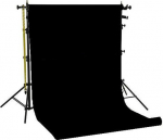 Falcon Eyes Background System SPK-1Z with 1 Roll Black 1.35x11 m