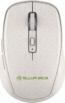 Tellur Green Wireless Mouse Nano Reciever Creame