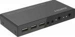 MicroConnect 4K@60Hz HDMI KVM switch, 2x1, 4:4:4