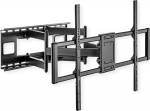 ROTRONIC-SECOMP VALUE - Befestigungskit (Wandmontage) - f&uuml;r flat panel / LCD display - flexibel, bis zu 120 kg - Stahl - Schwarz - screen size: 152.4-304.8 cm (60"-120")
