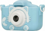 Extralink Kids Camera H27 Dual Blue Digital Camera, 1080P 30fps, 2.0" Display