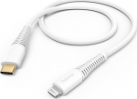 Hama 00201505, 1.5 m, Lightning, USB C, Male, Weiblich, Wei&szlig;