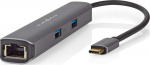 Nedis CCBW64230AT02 - USB 3.2 Gen 1 (3.1 Gen 1) Type-C - 100 W - 5000 Mbit/s - Anthrazit - 4K Ultra HD - 60 Hz