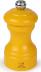 Peugeot Bistro pepper mill 10 cm yellow saffron painted wood