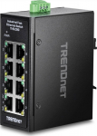 TRENDnet 8-Port Industrial Fast Ethernet DIN-Rail MiniSwitch