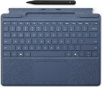 Microsoft Surface Pro Keyboard - Tastatur - With trackpad, Beschleunigungsmesser, Surface Slim Pen 2 Ablage- und Ladeschale - QWERTZ - Deutsch/Austrian - Saphir - with Slim Pen 2 - f&uuml;r Microsoft Surface Pro 8, Pro 8 for Business, Pro 9, Pro 9 for Bus ...