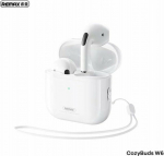 Headphones Remax Headphones Bluetooth REMAX TWS W6 WHITE BT 5.3