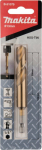 Makita MAKITA drill bit. DRILL DO METAL HSS-TIN 1/4'' HEX 13.0x102mm