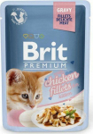 Brit Brit karma wet chicken pieces for kittens 85g