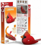 Fat Brain Toy Co. Fat Brain Toys Bird Scarlet Cardinal Eugy. Eko Układanka 3D