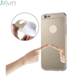 Blun Super Thin Silicone Back Cover with Clear Edges and Mirror Back for Samsung G955 Galaxy S8 Plus / S8+